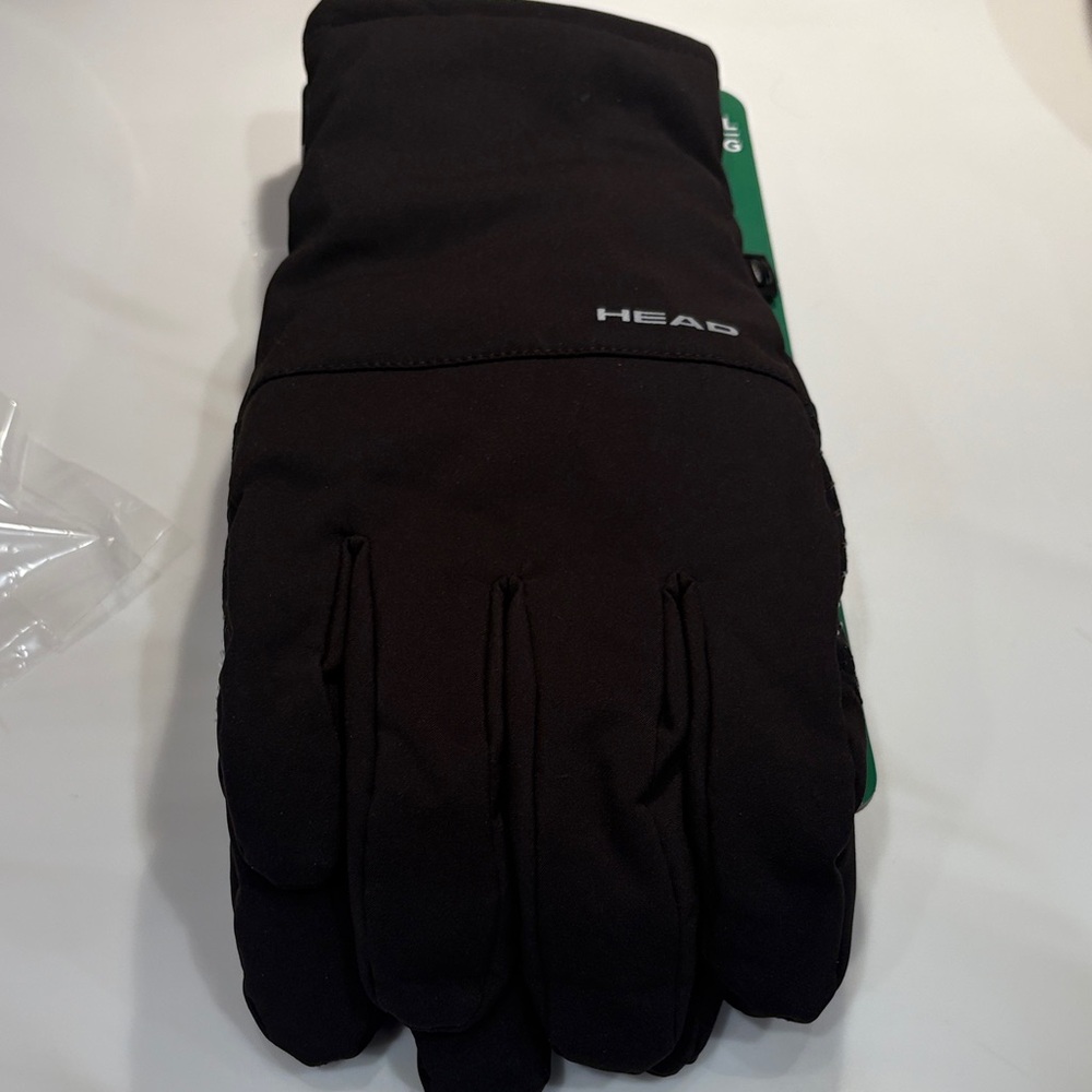 Men’s Head Black Insulated Gloves XL